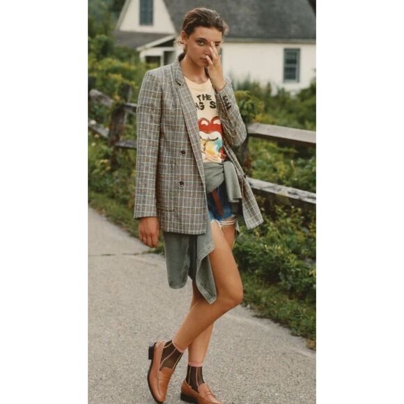 NWOT Anthropologie Maeve Oversized Blazer Size 10, $148 , A30 - Picture 1 of 11